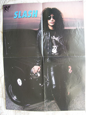плакат Guns n Roses and Slash poster постер